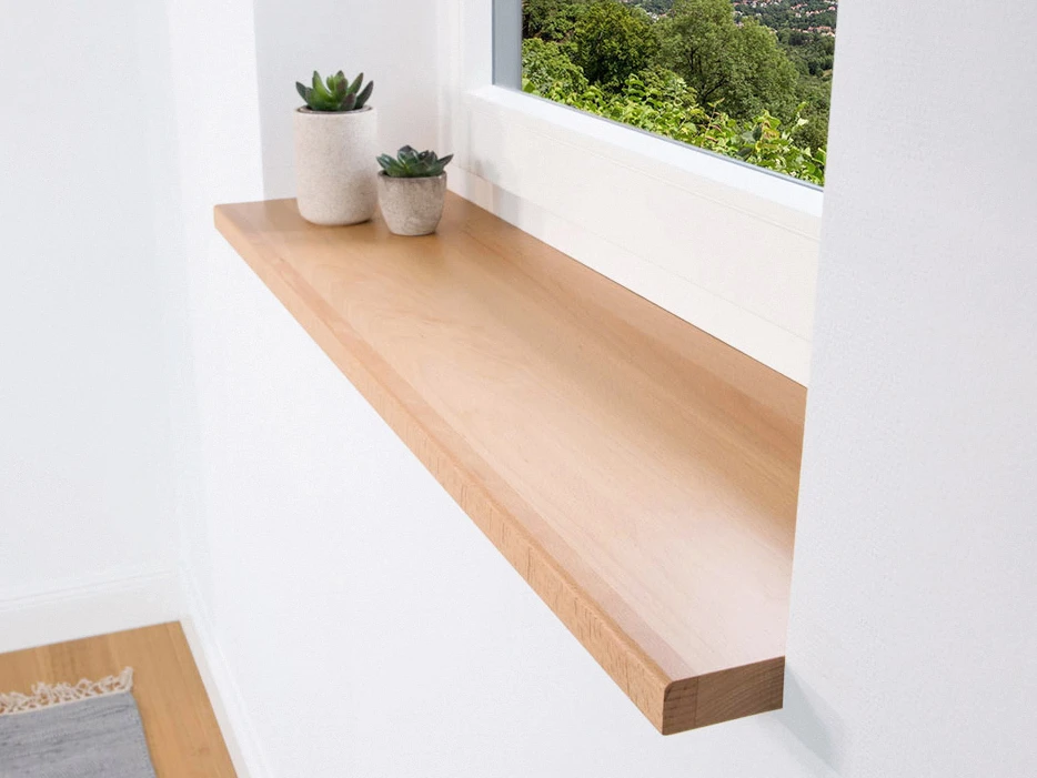 Fensterbank Holz - Buche